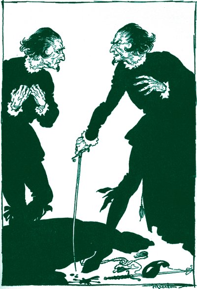 William Wilson di Edgar Allan Poe da Arthur Rackham