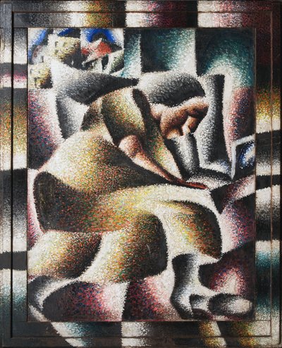 Una donna che legge, 1920 da Arthur Segal
