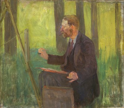 Thomas Herbst (1848-1915) al lavoro da Arthur Siebelist