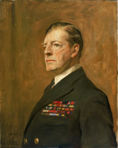 Ammiraglio della flotta Sir David Beatty, 1° Conte Beatty, 1871-1936 da Arthur Stockdale Cope