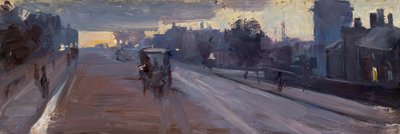 Hoddle St., 22:00 da Arthur Streeton