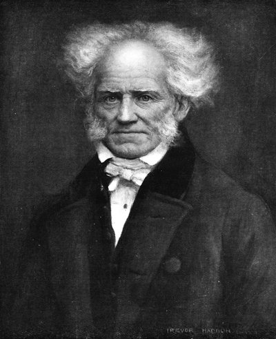 Schopenhauer, il filosofo tedesco da Arthur Trevor Haddon