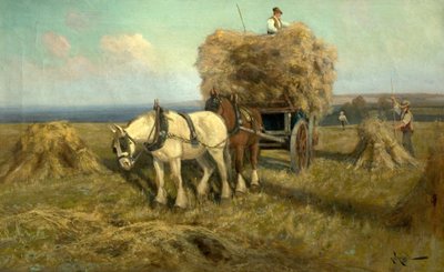 Caricamento del carro del raccolto da Arthur Walker Redgate