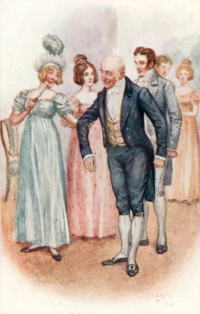 Illustrazione per Emma di Jane Austen da Arthur Wallis Mills
