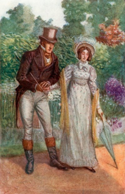 Illustrazione per Emma di Jane Austen da Arthur Wallis Mills