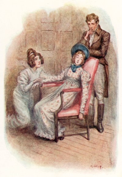 Illustrazione per Emma di Jane Austen da Arthur Wallis Mills