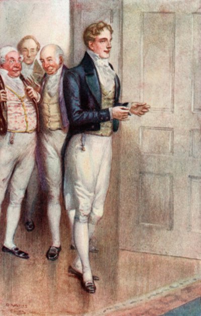 Illustrazione per Emma di Jane Austen da Arthur Wallis Mills
