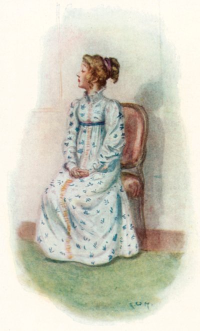 Illustrazione per Northanger Abbey di Jane Austen da Arthur Wallis Mills
