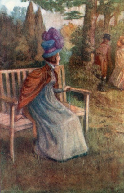 Illustrazione per Northanger Abbey di Jane Austen da Arthur Wallis Mills