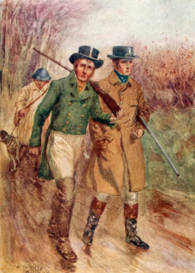 Illustrazione per Persuasione di Jane Austen da Arthur Wallis Mills