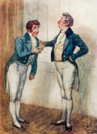 Illustrazione per Persuasione di Jane Austen da Arthur Wallis Mills