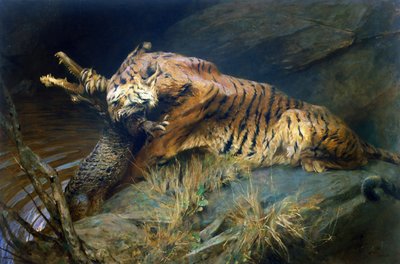 Tigre e Coccodrillo da Arthur Wardle