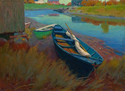 Barche a riposo, c. 1895 da Arthur Wesley Dow