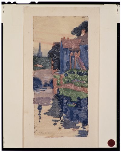 La casa blu da Arthur Wesley Dow