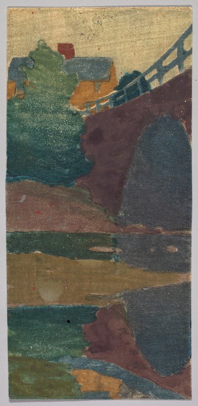 Il Ponte Vecchio o Ponte di Ipswich da Arthur Wesley Dow