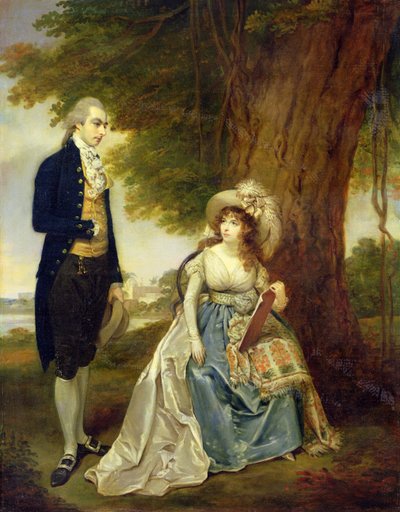 Mr e Mrs Fraser, c.1785-90 da Arthur William Devis
