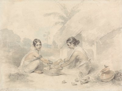 Donne native del Bengala da Arthur William Devis