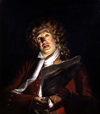 Ritratto di un attore, Charles Dibdin (1745-1814), c.1810 da Arthur William Devis