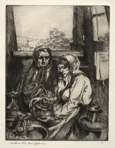 Vecchio ottone da Arthur William Heintzelman