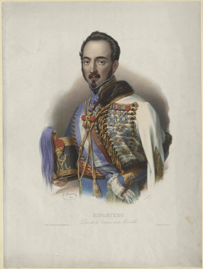 1° Duca di La Victoria Espartero da Artist Unknown