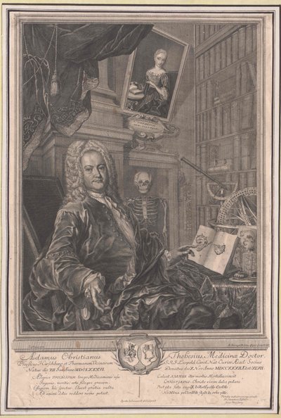 Adam Christian Thebesius da Artist Unknown