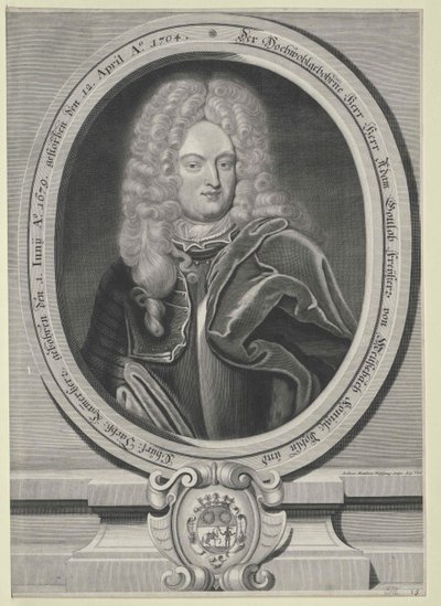 Adam Gottlob Baron Meusebach da Artist Unknown