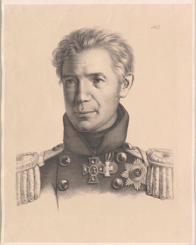 Adam Johann von Krusenstern da Artist Unknown