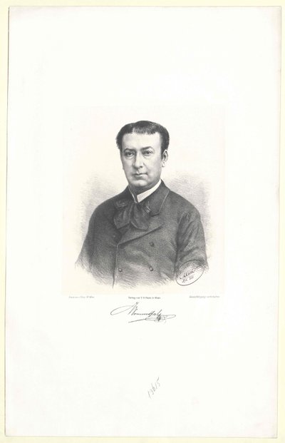 Adolf von Sonnenthal da Artist Unknown
