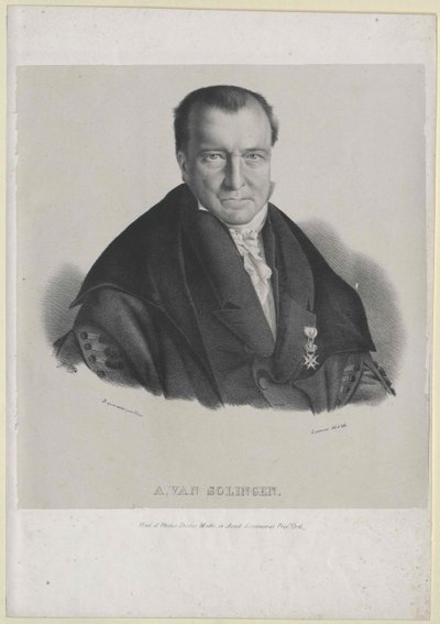Adriaan van Solingen (stampa) da Artist Unknown
