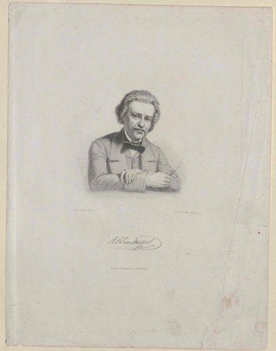 Albert Brachvogel (stampa) da Artist Unknown