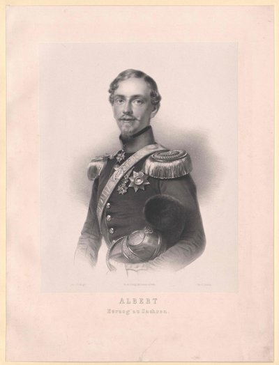Alberto I re di Sassonia, da Artist Unknown