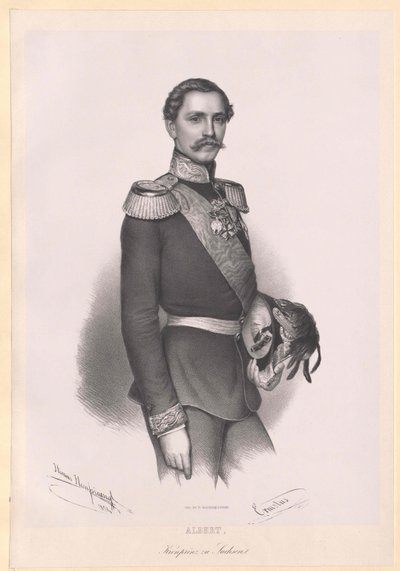 Alberto I re di Sassonia, da Artist Unknown