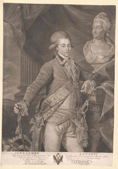 Aleksandr Dimitriyevich Lanskoi da Artist Unknown