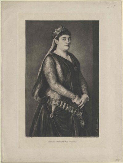 Amalie Materna da Artist Unknown