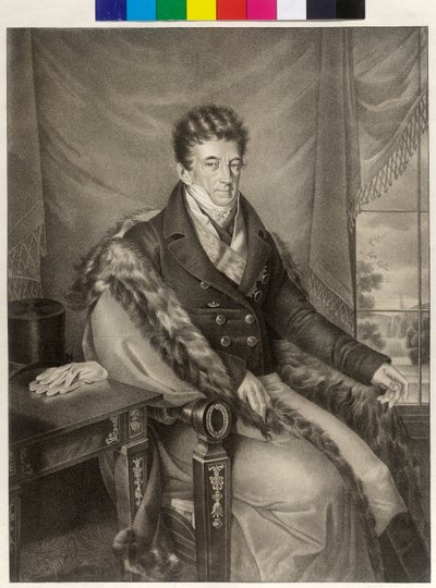 Andrei Kirillovich conte Razumovsky da Artist Unknown