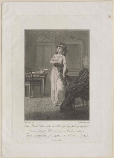 Anna Adamberger-Jaquet da Artist Unknown