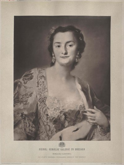 Anna Caroline contessa Orzelska da Artist Unknown