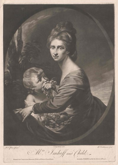 Anna Maria Appolonia Imhoff da Artist Unknown