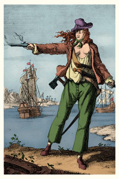 Anne Bonney (stampa) da Artist Unknown