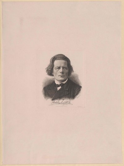 Anton Rubinstein da Artist Unknown