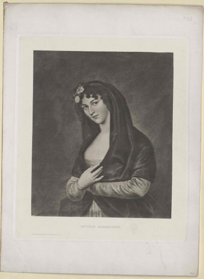Antonie Adamberger da Artist Unknown