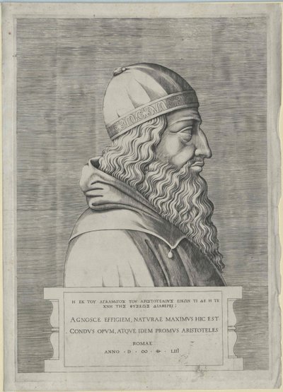 Aristotele (stampa) da Artist Unknown