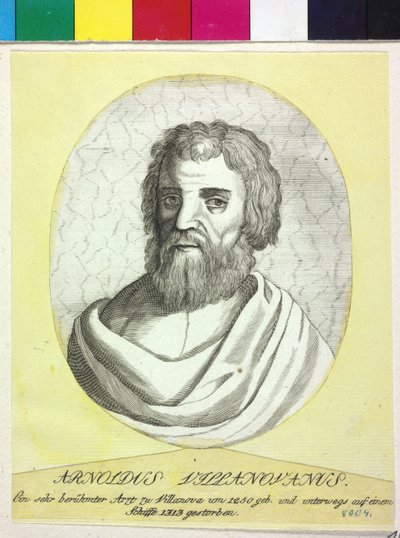 Arnaldus von Villanova da Artist Unknown