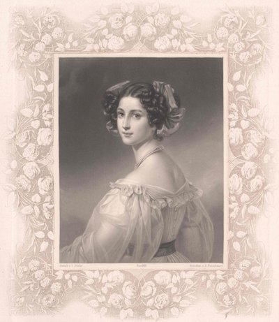 Auguste Strobl (stampa) da Artist Unknown