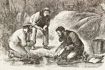 Australia (1880). La vita dei cercatori d