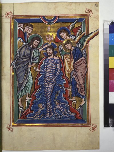 Battesimo Christi, da Artist Unknown