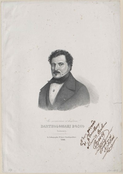 Bartolommeo Bosco (print) da Artist Unknown