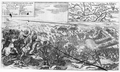 Battaglia di San Gottardo al Raab da Artist Unknown