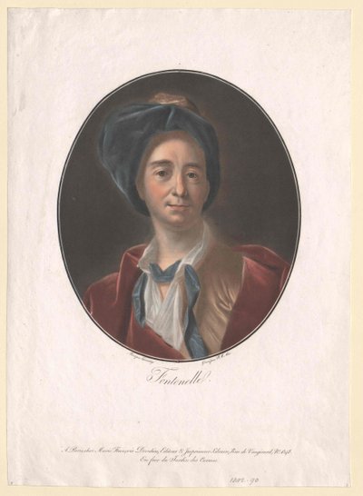 Bernard de Fontenelle da Artist Unknown