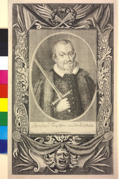 Bernhardin Baron von Herberstein da Artist Unknown